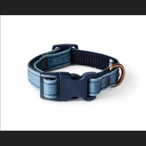 Levi Strauss Blue Denim Small Dog Collar NWT